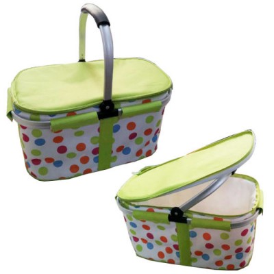 Picnic Cooler Basket, Picnic Basket