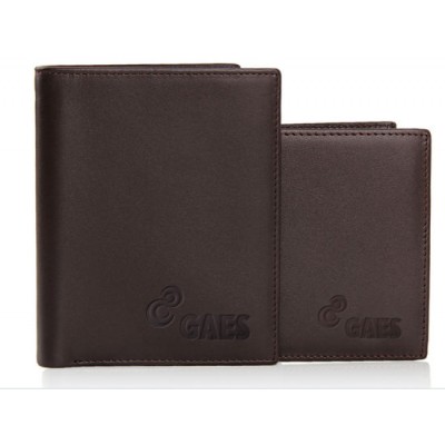 Men′s PU Genuine Leather Wallet