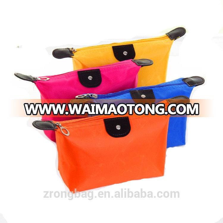 promotional gift Wholesale Polyester Makeup Bags Travel nylon Cosmetic Bag